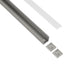 GLOBOSTAR® ALP-LINEAR GLOWTRACK 61798-3M Επιφανειακό Προφίλ Αλουμινίου με Λευκό Γαλακτερό Πατητό Κάλυμμα για Ταινίες LED IP20 - Γκρι Ανθρακί Ματ - Μ300 x Π2 x Υ2cm - Πακέτο 5 Τεμαχίων - ledmania.gr