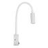 GLOBOSTAR® GOOSE 61688 Μοντέρνο Φωτιστικό Τοίχου - Απλίκα Ξενοδοχείου Reading Light LED 3W 300lm 36° AC 220-240V IP20 Θερμό Λευκό 2700K - CREE XPE Chip & TÜV SÜD Driver - Λευκό Ματ - Μ6.5 x Π15 x Υ24.5cm - 3 Χρόνια Εγγύηση