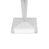 GLOBOSTAR® CRYSTAL 62042 Μοντέρνο Επιτραπέζιο Φωτιστικό Πορτατίφ LED 1W 100lm 360° DC 5V USB-C με Επαναφορτιζόμενη Μπαταρία Li-ion 3.7V 1600mAh IP44 Πολύχρωμο RGBW με Χειριστήριο Dimmable - Sanan SMD Chip - Διάφανο - Μ11.5 x Π11.5 x Υ25.5cm - 3 Χρόνια ... - ledmania.gr