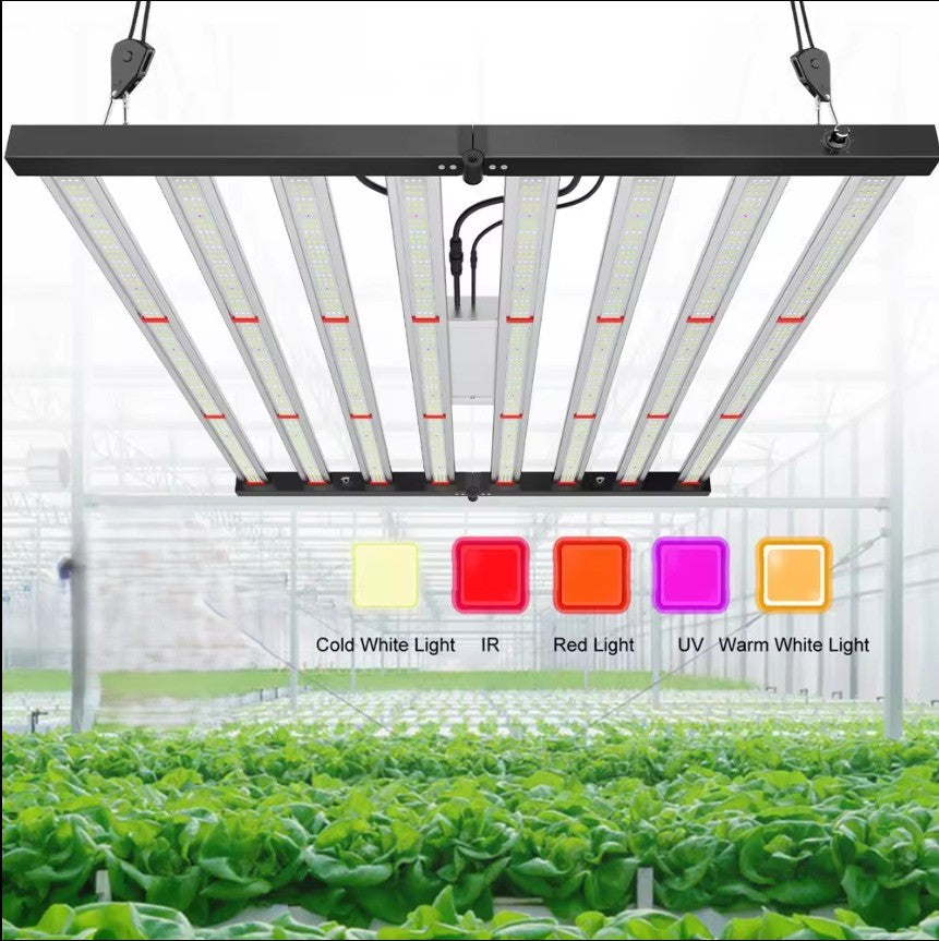 640w Led Grow Light  1680 - 1850 μmol/s Dimmable Ανάπτυξη Φυτών Πλήρες Φάσμα