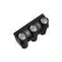 GLOBOSTAR® ARC 60680 Μοντέρνο Φωτιστικό Τοίχου - Απλίκα LED 12W 1500lm 30° AC 220-240V Αδιάβροχο IP65 Θερμό Λευκό 2700K - CREE XPE Chip & TÜV SÜD Driver - Μαύρο Ματ - Μ14 x Π4.8 x Υ11.5cm - 5 Χρόνια Εγγύηση