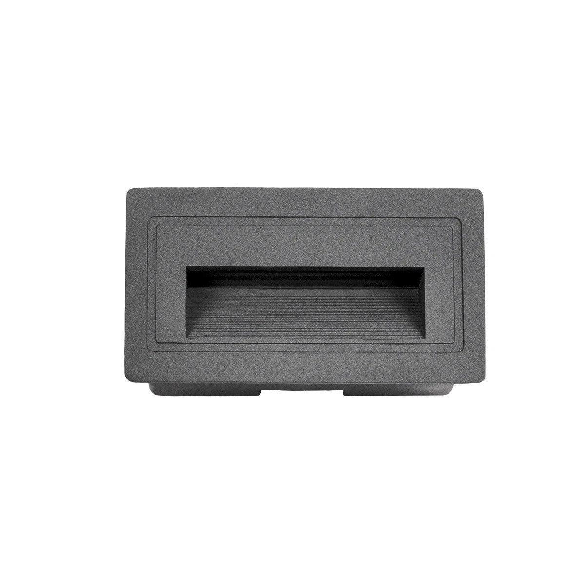 kelvo® STEPART KLV-101-0081 Μοντέρνο Χωνευτό Φωτιστικό Σκαλοπατιού - Διαδρόμου LED 3W 375lm 45° AC 220-240V Αδιάβροχο IP65 Θερμό Λευκό 2700K - Lumileds SMD Chip & TÜV SÜD Driver - Γκρι Ανθρακί Ματ - Μ10.5 x Π4.5 x Υ6cm / Q9.12 x 4.49cm - 5 Χρόνια Εγγύηση - ledmania.gr