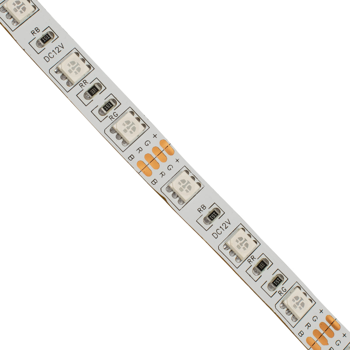 GloboStar® 70029 Ταινία LED SMD 5050 5m 14.4W/m 60LED/m 1454 lm/m 120° DC 12V IP20 RGB - 5 Χρόνια Εγγύηση