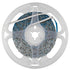 GLOBOSTAR® ZIGZAG 70040 Ταινία LED 6W/m 660lm/m 120° DC 12V IP20 60 x SMD2835 Chip/m Ψυχρό Λευκό 6000K Dimmable - Μ500 x Π0.6 x Υ0.1cm - Ρολό 5 Μέτρων - 5 Χρόνια Εγγύηση - ledmania.gr