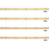 GLOBOSTAR® BEE 70350 Ταινία LED 10W/m 1100lm/m 120° DC 24V IP20 528 x COB Chip/m Ψυχρό Λευκό 6000K Dimmable - Μ500 x Π1 x Υ0.2cm - Ρολό 5 Μέτρων - 5 Χρόνια Εγγύηση