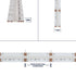 GLOBOSTAR® BEE 70354 Ταινία LED 19.2W/m 2112lm/m 120° DC 24V IP20 784 x COB Chip/m Πολύχρωμο RGB+WW Dimmable - Μ500 x Π1.2 x Υ0.2cm - Ρολό 5 Μέτρων - 5 Χρόνια Εγγύηση