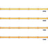 GLOBOSTAR® BEE 70362 Ταινία LED 8W/m 640lm/m 120° DC 24V IP20 320 x COB Chip/m Ultra Θερμό Λευκό 2200K Dimmable - Μ500 x Π0.8 x Υ0.2cm - Ρολό 5 Μέτρων - 5 Χρόνια Εγγύηση