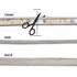 GLOBOSTAR® EPISLIM 70502 Ταινία LED 12W/m 1320lm/m 120° DC 220-240V Αδιάβροχη IP65 96 x SMD2835 Chip/m Θερμό Λευκό 2700K Dimmable - Μ100 x Π1 x Υ0.5cm - 3 Χρόνια Εγγύηση - ledmania.gr