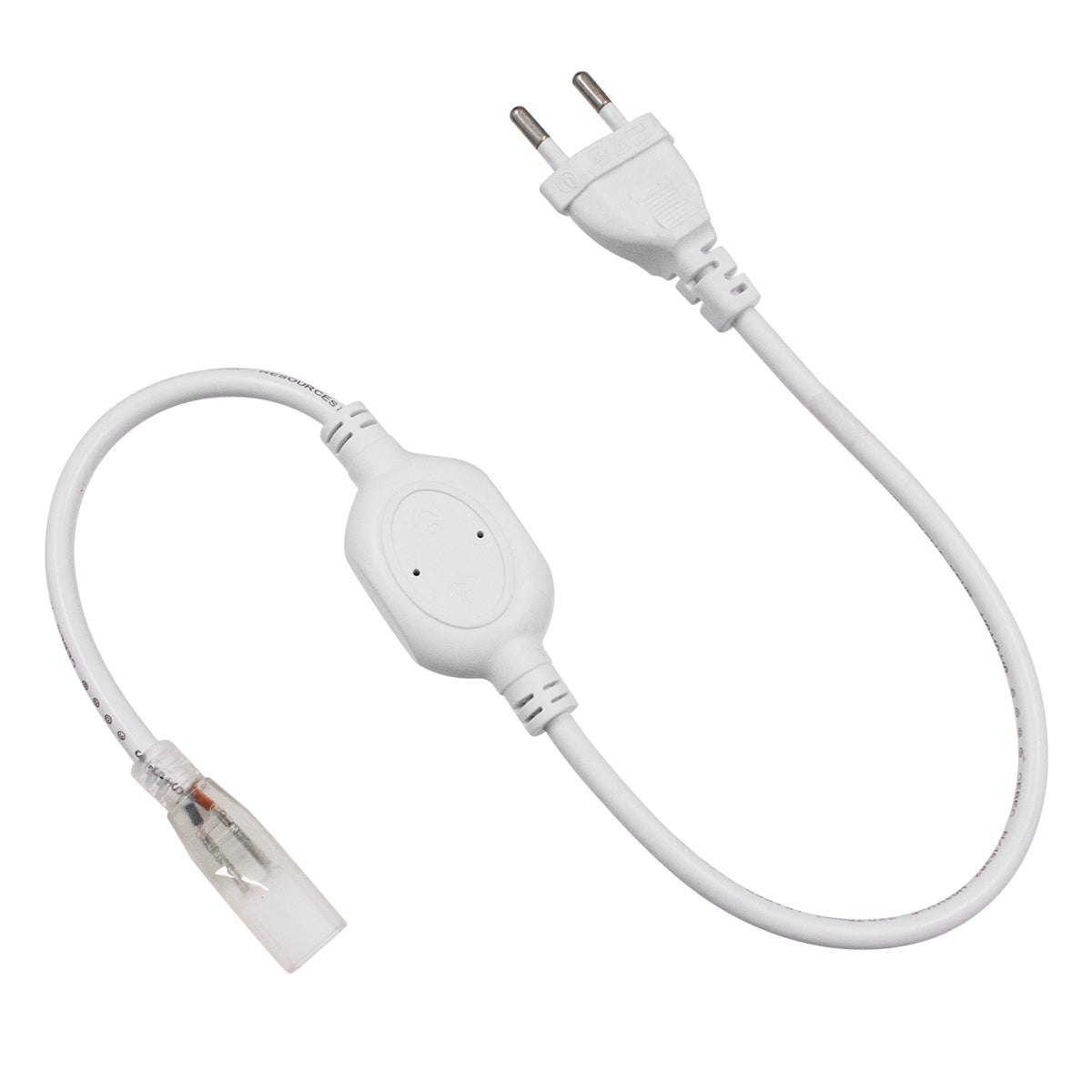 GloboStar® 70520 Μεταλλάκτης Τροφοδοσίας AC/DC 230V Αδιάβροχος IP68 Slim Ταινίας Μονής Σειράς LED 2 Pin Max 1500W - Έως 100 Μέτρα - ledmania.gr