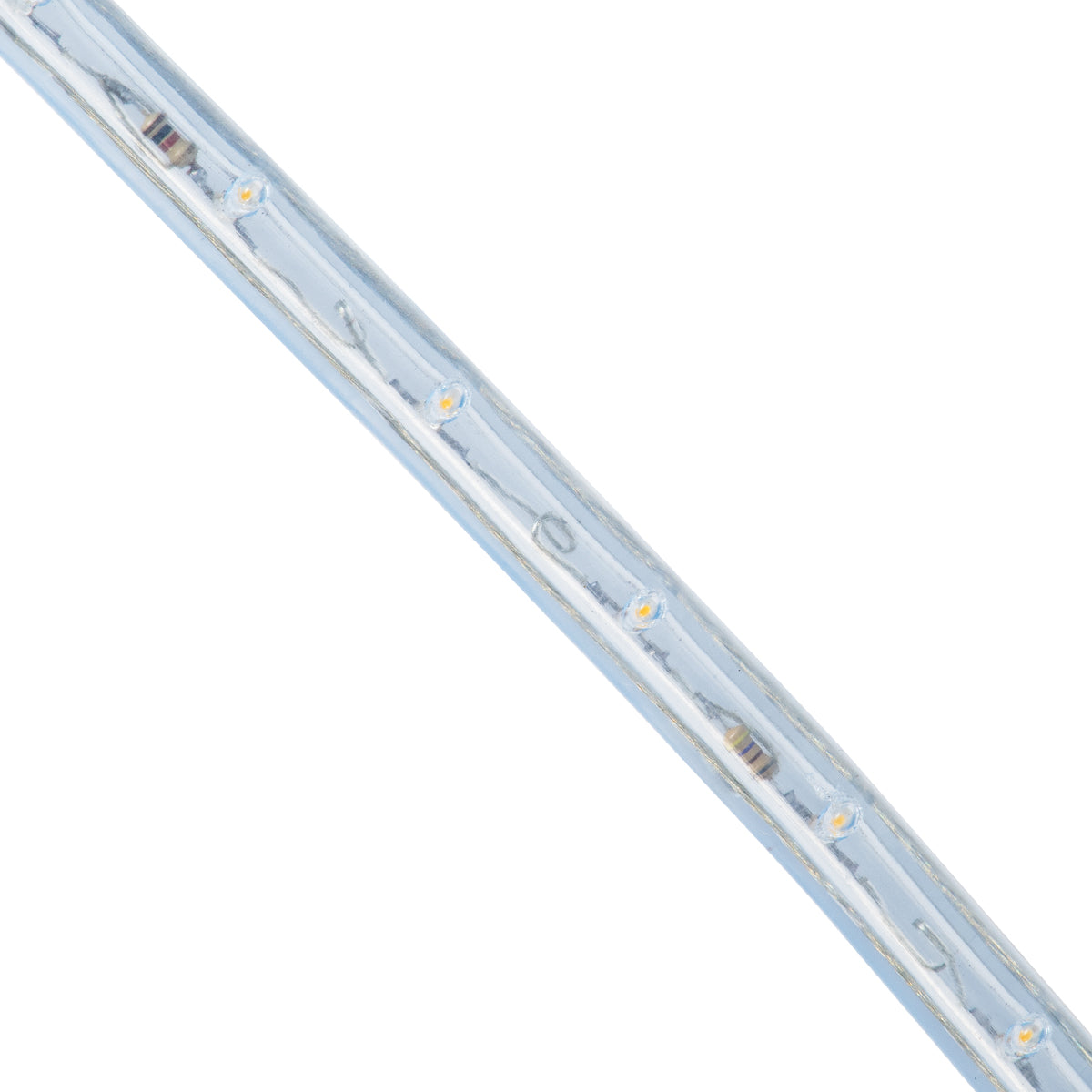 GloboStar® 70602 Φωτοσωλήνας LED DIODE 1m 3.9W/m 36LED/m 156lm/m 360° DC 230V Αδιάβροχος IP68 Θερμό Λευκό 3000K Dimmable - ledmania.gr