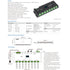 GloboStar® 70673 D24A SKYDANCE DC DMX & RDM Dimmer High Speed Controller / Decoder / Master 24 Καναλιών DC 12-24V 24 x 3A 72W - Max 72.5A 1740W - IP20 DMX512 Μ16.7 x Π5 x Υ2.4cm - 5 Years Warranty - ledmania.gr