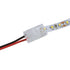 GloboStar® 70684 Ενωτικός Σύνδεσμος για Μονόχρωμη Ταινία LED 8mm 2 PIN σε Καλώδιο Τροφοδοσίας Ατερμάτιστο 2 PIN Μ2 x Π1.1 x Υ0.7cm Διάφανο - ledmania.gr