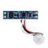 GloboStar® SENSOR-PROFILE 70692 Mini PIR Ανιχνευτής-Αισθητήρας Κίνησης Modular για Προφίλ Αλουμινίου - DC 5-24V 1 x 8A 192W - Max 8A 192W - IP20 - Γωνία Ανίχνευσης 180° & Απόσταση Ανίχνευσης 3 Μέτρα με 30 Sec Χρόνο Αναμονής -  Μ4.3 x Π1 x Υ1.5cm - 2 Χρ...