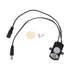 GloboStar® 70693 Mini Αισθητήρας Modular με Καλώδιο In-Out 5.5*2.1 & PIR Ανιχνευτή-Αισθητήρα Κίνησης 360° 3m Motion Sensor 30 sec Delay DC 12-24V Max 144W Μ30 x Π4 x Υ2.3cm - ledmania.gr