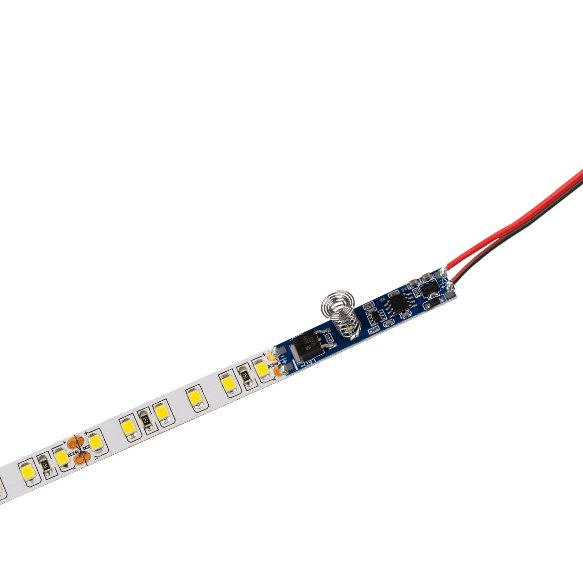GLOBOSTAR® SENSORA 70699 Ανιχνευτής / Αισθητήρας Αφής Ειδικός για Προφίλ Αλουμινίου DC 5-24V 8A 192W Max IP20 - Μ4.9 x Π1 x Υ1cm - 2 Χρόνια Εγγύηση - ledmania.gr