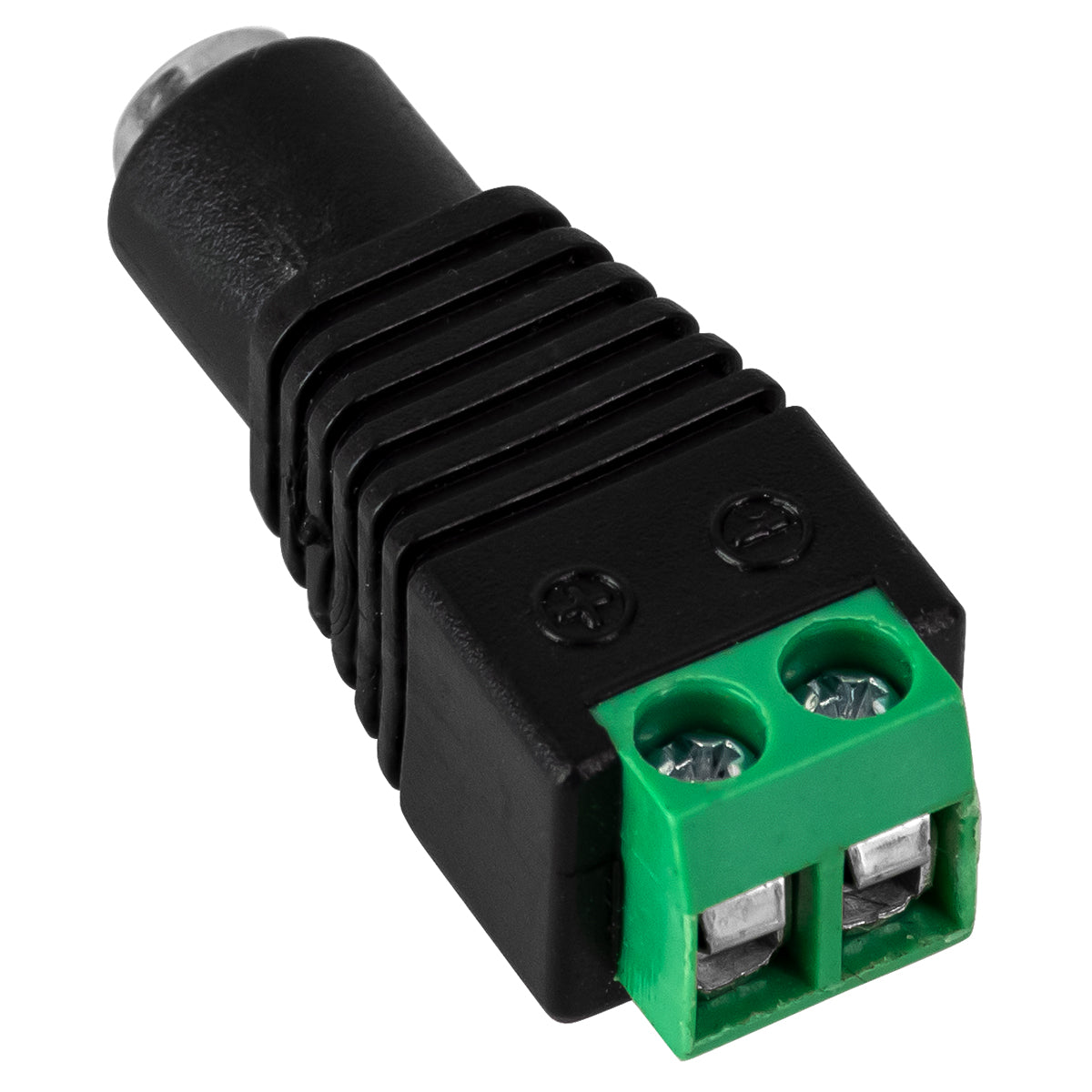 GloboStar® 70703 Βύσμα Τροφοδοσίας DC Θηλυκό - Female Jack Connector σε Κλέμα 5.5 x 2.1mm