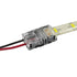 GLOBOSTAR® STRIPART 70720 Ενωτικός Ταχυσύνδεσμος για Μονόχρωμη Ταινία LED 2Pin 10mm σε Καλώδιο Τροφοδοσίας 2Pin Αδιάβροχο IP65 - Μ1.5 x Π2.4 x Υ0.8cm - ledmania.gr