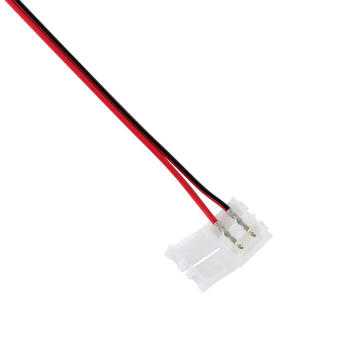 GloboStar® 70729 Μονός Connector Ατερμάτιστος με 15cm Καλώδιο για Όλες τις Μονόχρωμες Ταινίες LED 10mm