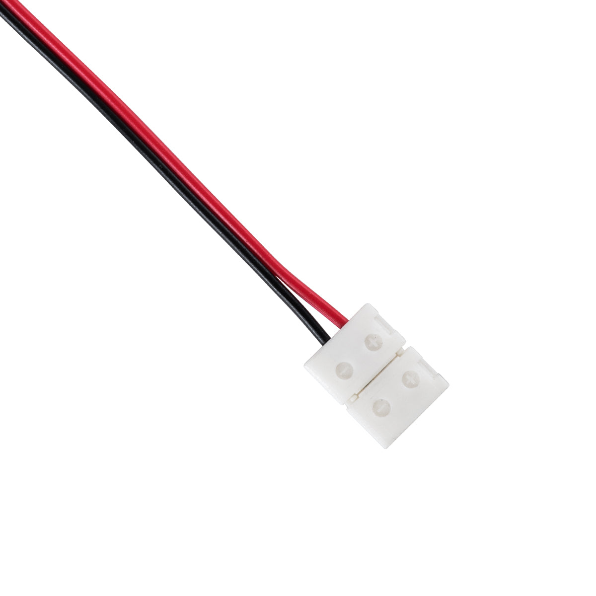 GLOBOSTAR® STRIPART 70731 Ενωτικός Ταχυσύνδεσμος με 15cm Καλώδιο Τροφοδοσίας για Μονόχρωμη Ταινία LED 2Pin 8mm σε Μονόχρωμη Ταινία LED 2Pin 8mm IP20 - Μ16 x Π1.2 x Υ0.3cm - ledmania.gr