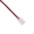 GLOBOSTAR® STRIPART 70731 Ενωτικός Ταχυσύνδεσμος με 15cm Καλώδιο Τροφοδοσίας για Μονόχρωμη Ταινία LED 2Pin 8mm σε Μονόχρωμη Ταινία LED 2Pin 8mm IP20 - Μ16 x Π1.2 x Υ0.3cm - ledmania.gr