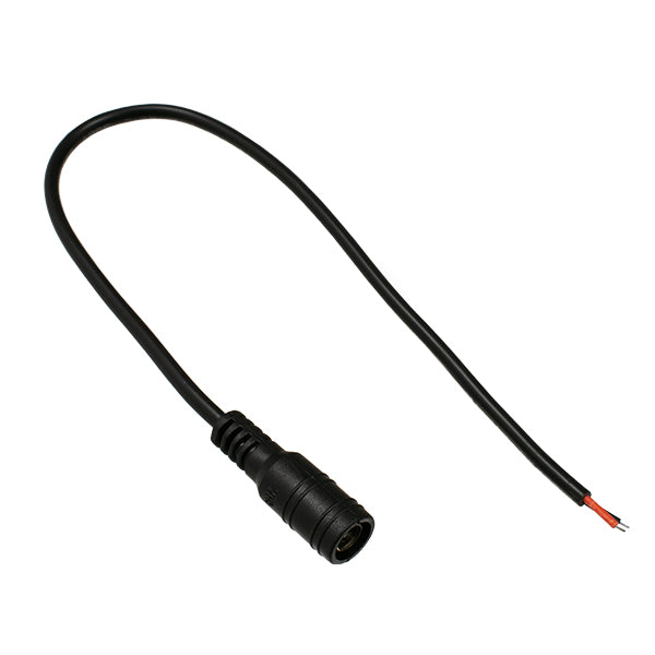 GLOBOSTAR® STRIPART 70735 DC Θηλυκός Σύνδεσμος 2.1mm με 30cm Καλώδιο Τροφοδοσίας 2Pin IP20 - Μ30 x Π2.1 x Υ2.1cm - ledmania.gr