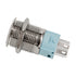 GLOBOSTAR® BUTTON 70780 Φωτιζόμενος Χωνευτός Διακόπτης On/Off LED DC 12V 1 x 3A 690W Max Αδιάβροχο IP65 Ψυχρό Λευκό 6000K - Μ1.8 x Π1.8 x Υ2cm - ledmania.gr