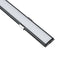 GLOBOSTAR® ALP-LINEAR CURBARIO 70804-1M Επιφανειακό Εύκαμπτο Προφίλ Αλουμινίου με Λευκό Γαλακτερό Πατητό Κάλυμμα για Ταινίες LED IP20 - Μαύρο - Μ100 x Π1.7 x Υ0.5cm - ledmania.gr
