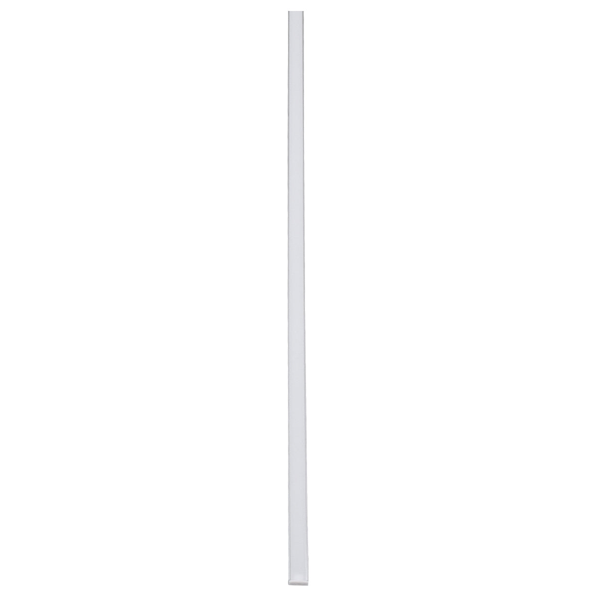 GloboStar® SURFACE-PROFILE 70805-1M Προφίλ Αλουμινίου - Βάση & Ψύκτρα Ταινίας LED με Λευκό Γαλακτερό Κάλυμμα - Επιφανειακή Χρήση - Πατητό Κάλυμμα - Ασημί - 1 Μέτρο - Μ100 x Π1.6 x Υ0.7cm - ledmania.gr