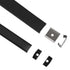GloboStar® SURFACE-PROFILE 70806-2M Προφίλ Αλουμινίου - Βάση & Ψύκτρα Ταινίας LED με Μαύρο Φιμέ Κάλυμμα - Επιφανειακή Χρήση - Πατητό Κάλυμμα - Μαύρο - 2 Μέτρα - Πακέτο 5 Τεμαχίων - Μ200 x Π1.6 x Υ0.7cm - ledmania.gr