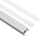 GLOBOSTAR® ALP-R-SHELF DODA 70814-1M Χωνευτό Προφίλ Αλουμινίου Ειδικό για Φωτισμό Ραφιού 18mm με Λευκό Γαλακτερό Πατητό Κάλυμμα για Ταινίες LED IP20 - Ασημί - Μ100 x Π1.5 x Υ2cm - ledmania.gr