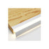 GLOBOSTAR® ALP-R-SHELF DODA 70814-1M Χωνευτό Προφίλ Αλουμινίου Ειδικό για Φωτισμό Ραφιού 18mm με Λευκό Γαλακτερό Πατητό Κάλυμμα για Ταινίες LED IP20 - Ασημί - Μ100 x Π1.5 x Υ2cm - ledmania.gr