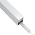 GloboStar® SURFACEPENDANT-PROFILE 70826-3M Προφίλ Αλουμινίου - Βάση & Ψύκτρα Ταινίας LED με Λευκό Γαλακτερό Κάλυμμα - Επιφανειακή & Κρεμαστή Χρήση - Πατητό Κάλυμμα - Ασημί - 3 Μέτρα - Μ300 x Π5 x Υ7cm - ledmania.gr