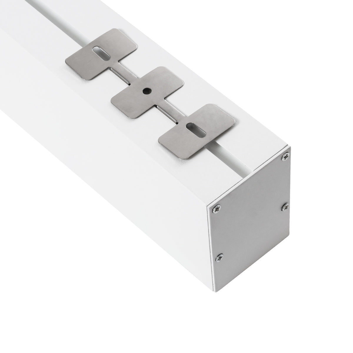 GloboStar® SURFACEPENDANT-PROFILE 70827-1M Προφίλ Αλουμινίου - Βάση & Ψύκτρα Ταινίας LED με Λευκό Γαλακτερό Κάλυμμα - Επιφανειακή & Κρεμαστή Χρήση - Πατητό Κάλυμμα - Λευκό - 1 Μέτρο - Μ100 x Π5 x Υ7cm - ledmania.gr