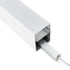 GloboStar® SURFACEPENDANT-PROFILE 70827-1M Προφίλ Αλουμινίου - Βάση & Ψύκτρα Ταινίας LED με Λευκό Γαλακτερό Κάλυμμα - Επιφανειακή & Κρεμαστή Χρήση - Πατητό Κάλυμμα - Λευκό - 1 Μέτρο - Μ100 x Π5 x Υ7cm - ledmania.gr
