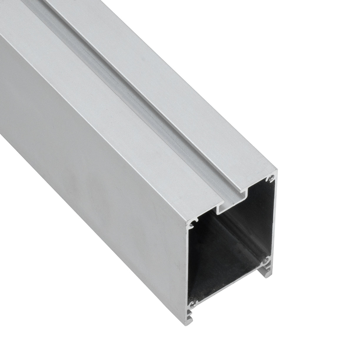 GloboStar® SURFACEPENDANT-PROFILE 70830-3M Προφίλ Αλουμινίου - Βάση & Ψύκτρα Ταινίας LED με Λευκό Γαλακτερό Κάλυμμα - Επιφανειακή & Κρεμαστή Χρήση - Πατητό Κάλυμμα - Ασημί - 3 Μέτρα - Μ300 x Π3.5 x Υ7.4cm - ledmania.gr