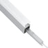 GloboStar® SURFACEPENDANT-PROFILE 70830-3M Προφίλ Αλουμινίου - Βάση & Ψύκτρα Ταινίας LED με Λευκό Γαλακτερό Κάλυμμα - Επιφανειακή & Κρεμαστή Χρήση - Πατητό Κάλυμμα - Ασημί - 3 Μέτρα - Μ300 x Π3.5 x Υ7.4cm - ledmania.gr