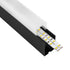GloboStar® SURFACEPENDANT-PROFILE 70832-1M Προφίλ Αλουμινίου - Βάση & Ψύκτρα Ταινίας LED με Λευκό Γαλακτερό Κάλυμμα - Επιφανειακή & Κρεμαστή Χρήση - Πατητό Κάλυμμα - Μαύρο - 1 Μέτρο - Μ100 x Π3.5 x Υ7.4cm - ledmania.gr