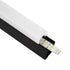 GloboStar® SURFACEPENDANT-PROFILE 70832-3M Προφίλ Αλουμινίου - Βάση & Ψύκτρα Ταινίας LED με Λευκό Γαλακτερό Κάλυμμα - Επιφανειακή & Κρεμαστή Χρήση - Πατητό Κάλυμμα - Μαύρο - 3 Μέτρα - Μ300 x Π3.5 x Υ7.4cm - ledmania.gr