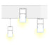 GloboStar® SURFACEPENDANT-PROFILE 70832-3M Προφίλ Αλουμινίου - Βάση & Ψύκτρα Ταινίας LED με Λευκό Γαλακτερό Κάλυμμα - Επιφανειακή & Κρεμαστή Χρήση - Πατητό Κάλυμμα - Μαύρο - 3 Μέτρα - Μ300 x Π3.5 x Υ7.4cm - ledmania.gr