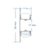 GLOBOSTAR® ALP-WALL-UPDOWN CONCEALED 70844-1M Επιφανειακό Προφίλ Αλουμινίου Ειδικό για Δημιουργία Κρυφού Φωτισμού Up & Down με Λευκό Γαλακτερό Πατητό Κάλυμμα για Ταινίες LED IP20 - Ασημί - Μ100 x Π5 x Υ1.7cm - ledmania.gr