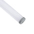 GloboStar® SURFACEPENDANT-PROFILE 70853-3M Προφίλ Αλουμινίου - Βάση & Ψύκτρα Ταινίας LED με Λευκό Γαλακτερό Κάλυμμα - Επιφανειακή & Κρεμαστή Χρήση - Πατητό Κάλυμμα - Ασημί - 3 Μέτρα - Μ300 x Φ3cm - ledmania.gr
