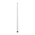 GloboStar® SURFACEPENDANT-PROFILE 70854-1M Προφίλ Αλουμινίου - Βάση & Ψύκτρα Ταινίας LED με Λευκό Γαλακτερό Κάλυμμα - Επιφανειακή & Κρεμαστή Χρήση - Πατητό Κάλυμμα - Μαύρο - 1 Μέτρο - Μ100 x Φ3cm - ledmania.gr