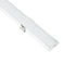 GLOBOSTAR® ALP-LINEAR CURBARIO 70863-1M Επιφανειακό Εύκαμπτο Προφίλ Αλουμινίου με Λευκό Γαλακτερό Πατητό Κάλυμμα για Ταινίες LED IP20 - Λευκό - Μ100 x Π1.7 x Υ0.5cm - ledmania.gr