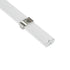 GLOBOSTAR® ALP-LINEAR CURBARIO 70863-1M Επιφανειακό Εύκαμπτο Προφίλ Αλουμινίου με Λευκό Γαλακτερό Πατητό Κάλυμμα για Ταινίες LED IP20 - Λευκό - Μ100 x Π1.7 x Υ0.5cm - ledmania.gr