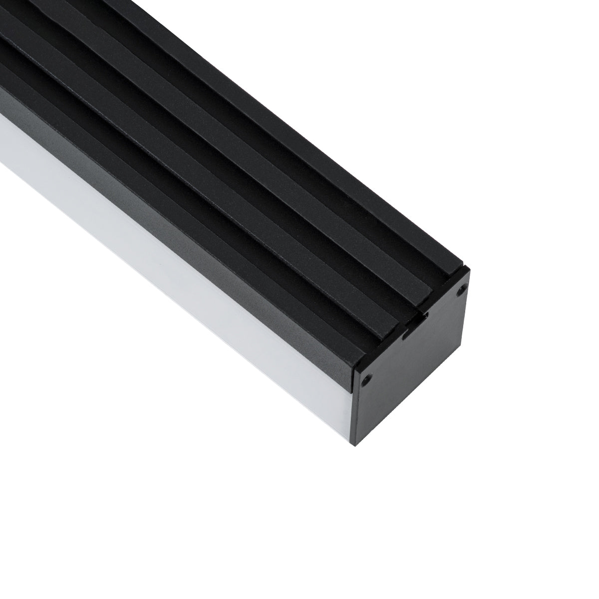 GloboStar® SURFACEPENDANT-PROFILE 70866-3M Προφίλ Αλουμινίου - Βάση & Ψύκτρα Ταινίας LED με Λευκό Γαλακτερό Κάλυμμα - Επιφανειακή & Κρεμαστή Χρήση - Πατητό Κάλυμμα - Μαύρο - 3 Μέτρα - Μ300 x Π4.5 x Υ4.2cm - ledmania.gr