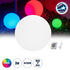 GLOBOSTAR® AQUAGLOW 71473 Μοντέρνο Φωτιστικό Κήπου Μπάλα με IR Ασύρματο Χειριστήριο LED 3W 240lm 360° DC 5V με USB-C με Επαναφορτιζόμενη Μπαταρία Li-ion 3.7V 2x18650 1400mAh Αδιάβροχο IP54 Πολύχρωμο RGBW Dimmable - Sanan SMD Chip - Γαλακτερό Λευκό - Μ1... - ledmania.gr