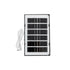 GLOBOSTAR® AQUAGLOW 71475 Μοντέρνο Φωτιστικό Κήπου Μπάλα με IR Ασύρματο Χειριστήριο LED 5W 400lm 360° DC 5V με USB-C με Ενσωματωμένο Φωτοβολταϊκό Panel 6V 1.5W & Επαναφορτιζόμενη Μπαταρία Li-ion 3.7V 3x18650 1800mAh Αδιάβροχο IP54 Πολύχρωμο RGBW Dimmab... - ledmania.gr
