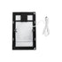 GLOBOSTAR® AQUAGLOW 71475 Μοντέρνο Φωτιστικό Κήπου Μπάλα με IR Ασύρματο Χειριστήριο LED 5W 400lm 360° DC 5V με USB-C με Ενσωματωμένο Φωτοβολταϊκό Panel 6V 1.5W & Επαναφορτιζόμενη Μπαταρία Li-ion 3.7V 3x18650 1800mAh Αδιάβροχο IP54 Πολύχρωμο RGBW Dimmab... - ledmania.gr