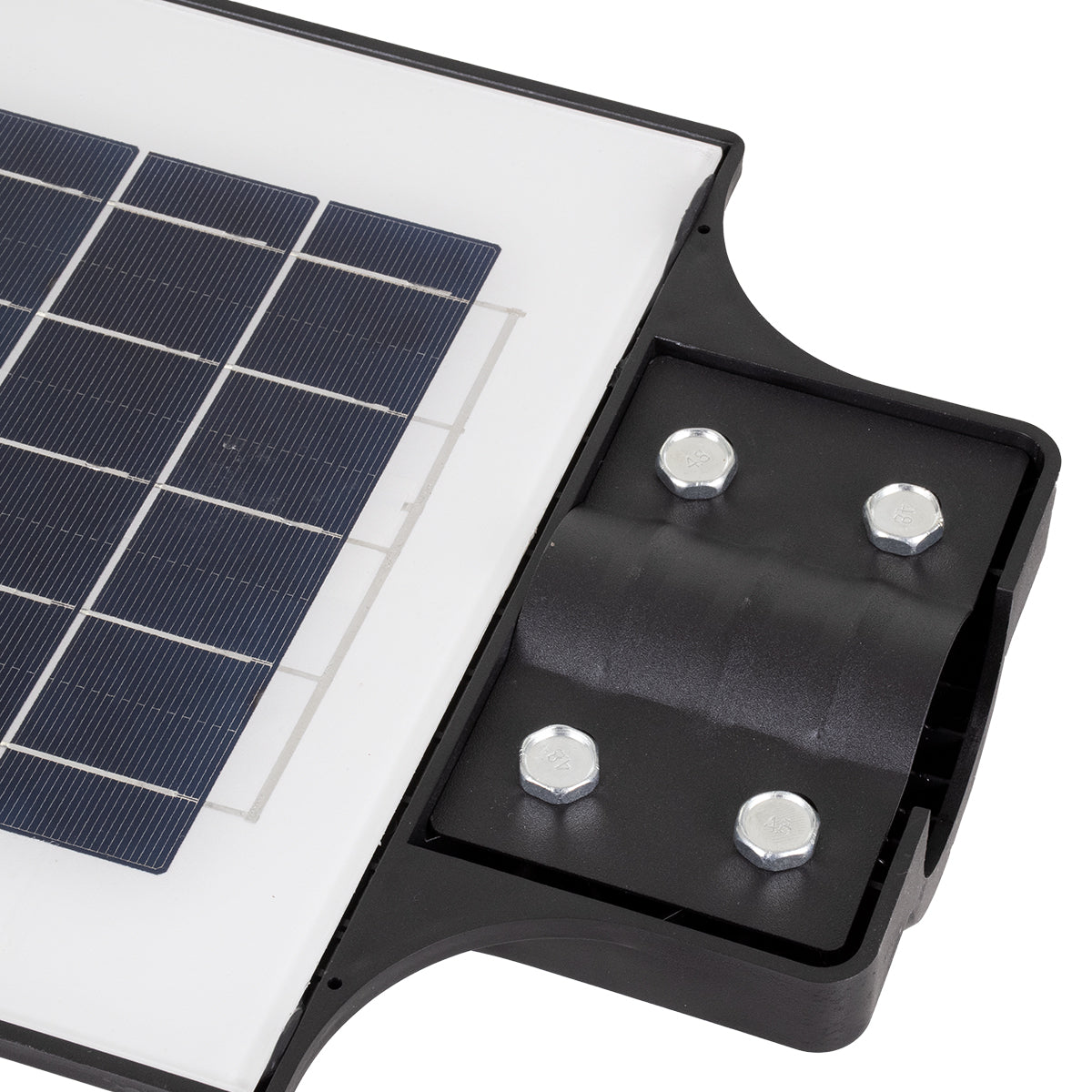 GloboStar® 71553 Αυτόνομο Ηλιακό Φωτιστικό Δρόμου Street Light LED SMD 200W 16000lm με Ενσωματωμένη Μπαταρία Li-ion 12000mAh - Φωτοβολταϊκό Πάνελ με Αισθητήρα Ημέρας-Νύχτας PIR Αισθητήρα Κίνησης Αδιάβροχο IP65 Ψυχρό Λευκό 6000K - ledmania.gr
