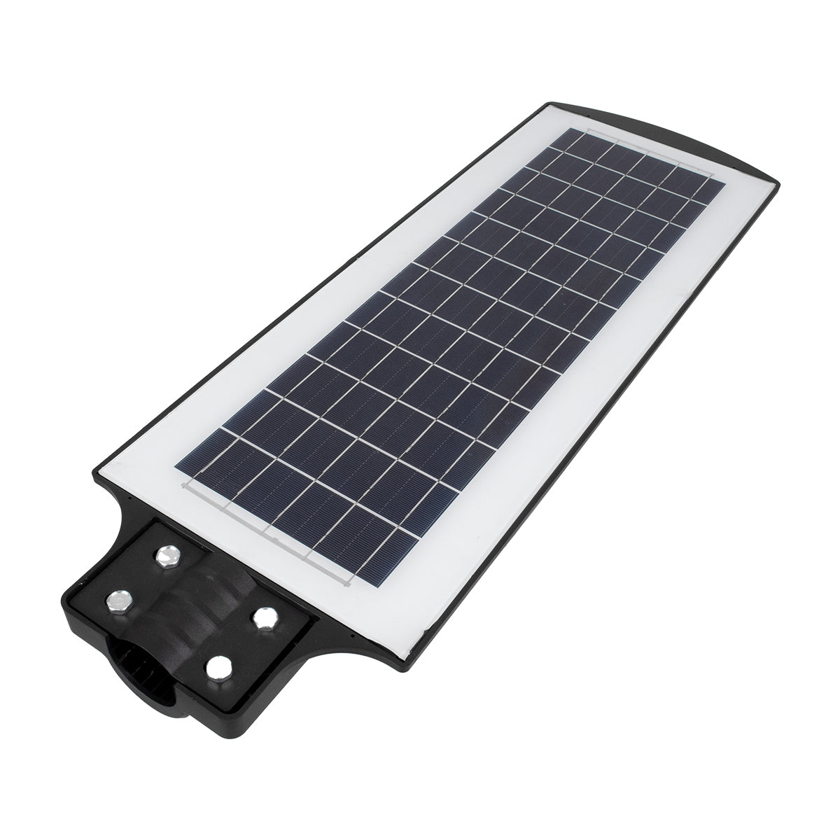 GloboStar® 71553 Αυτόνομο Ηλιακό Φωτιστικό Δρόμου Street Light LED SMD 200W 16000lm με Ενσωματωμένη Μπαταρία Li-ion 12000mAh - Φωτοβολταϊκό Πάνελ με Αισθητήρα Ημέρας-Νύχτας PIR Αισθητήρα Κίνησης Αδιάβροχο IP65 Ψυχρό Λευκό 6000K - ledmania.gr